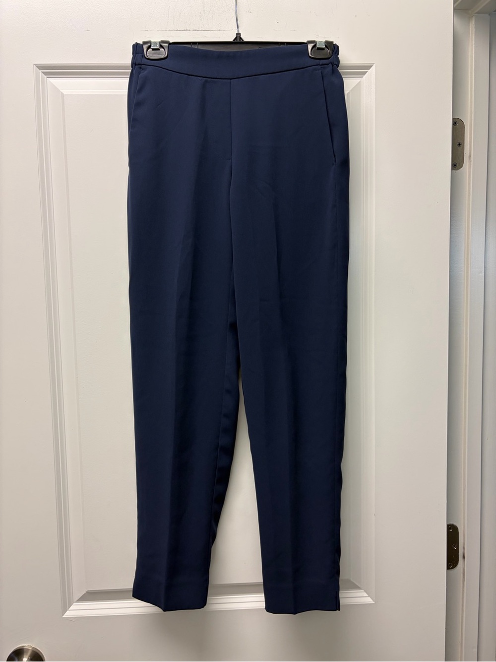 LIKE NEW JCREW Jamie pant with elastic waist NAVY size 00